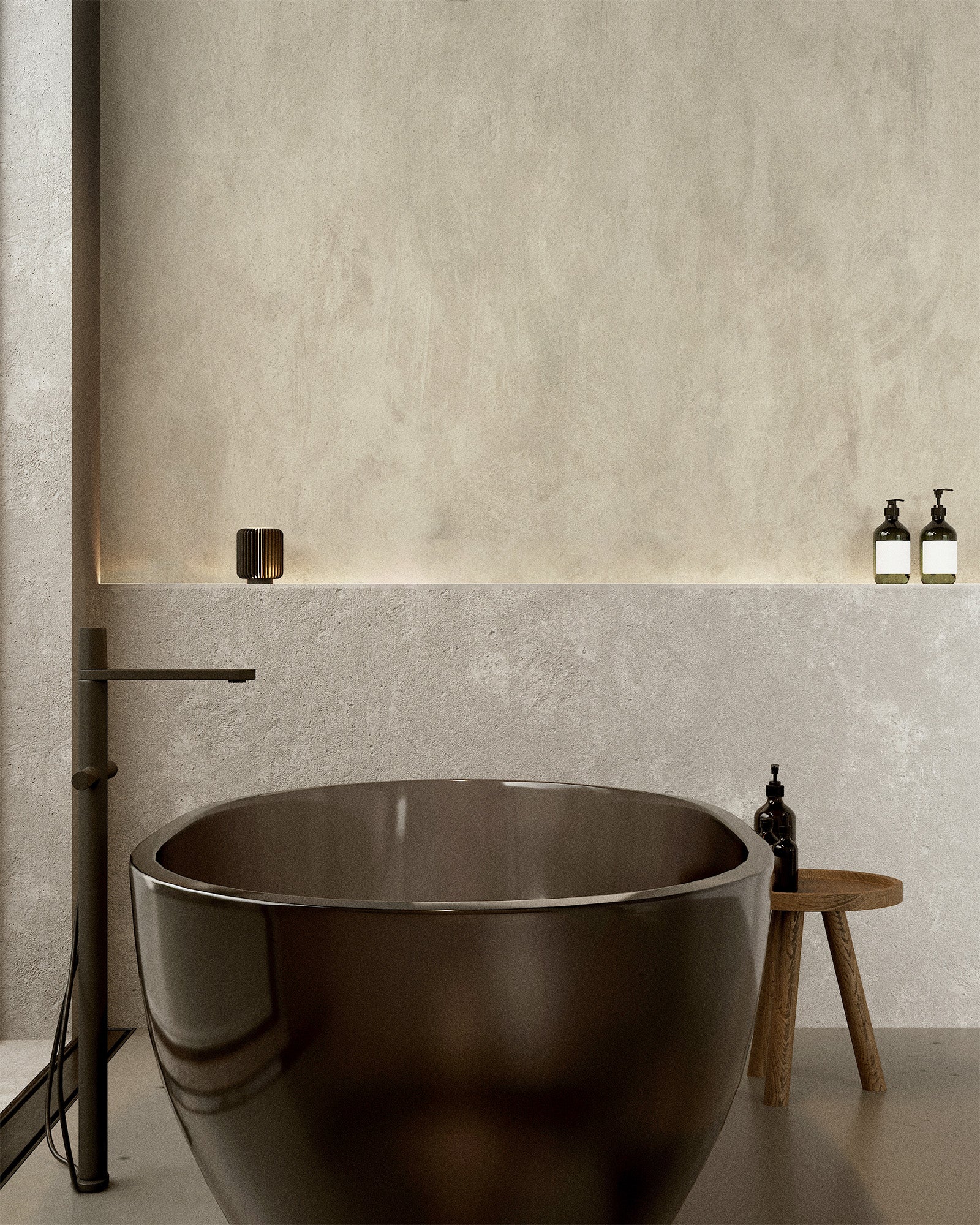 Soft Texture Beige Mural