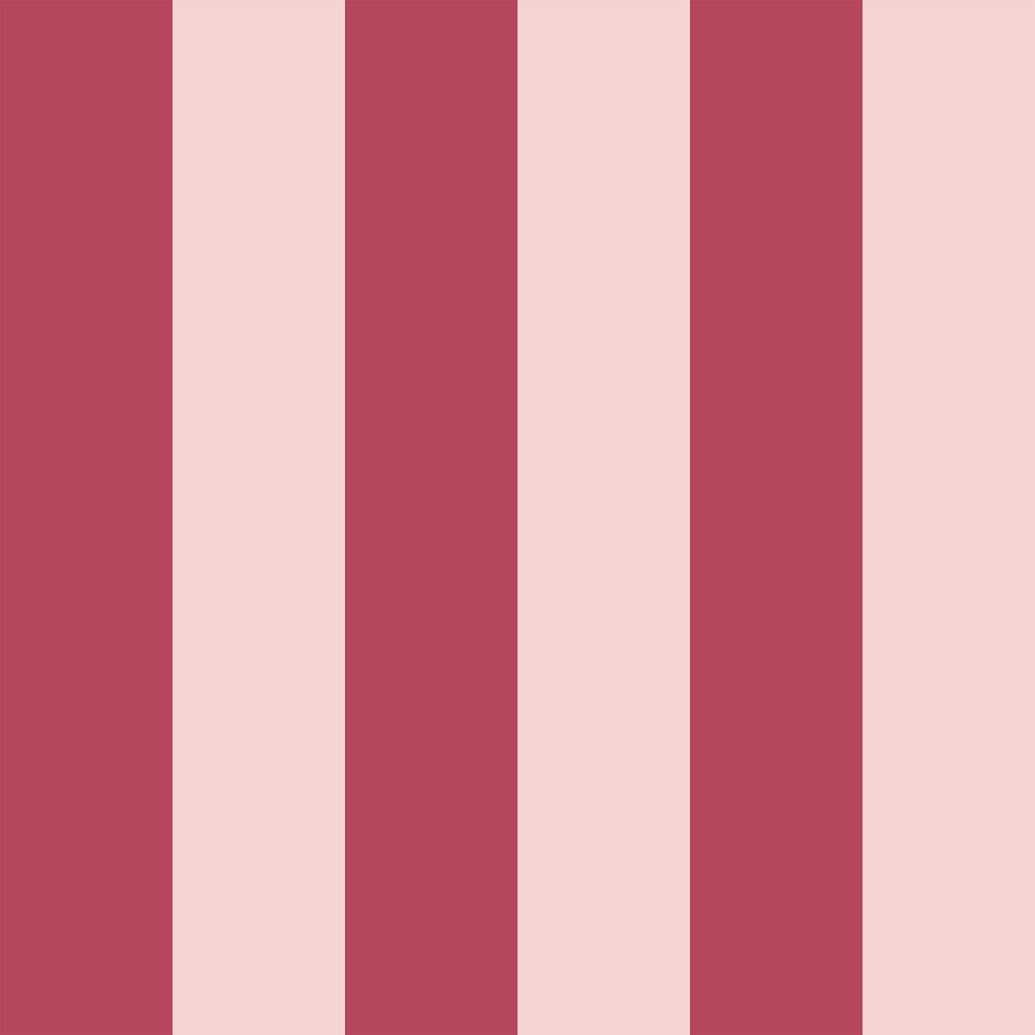 Symmetrical Stripes | Berry Pink