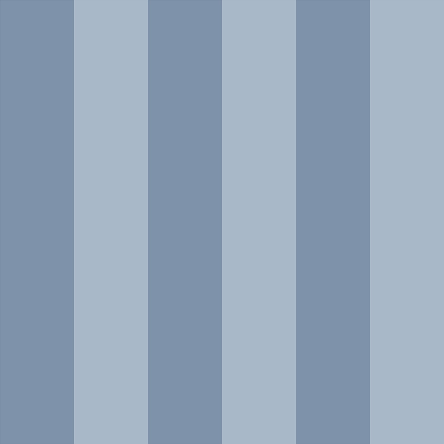Symmetrical Stripes | Dusty Blue