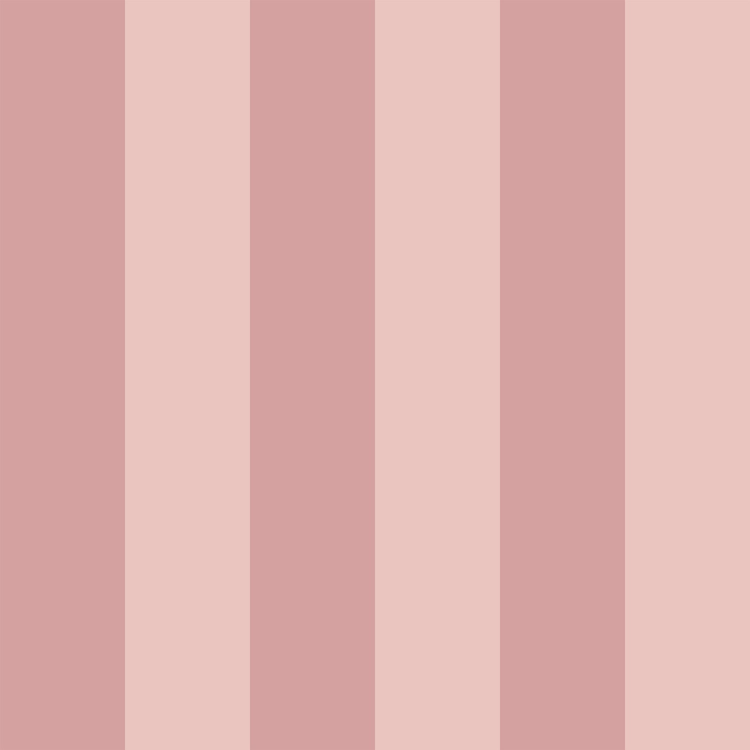 Symmetrical Stripes | Dusty Pink