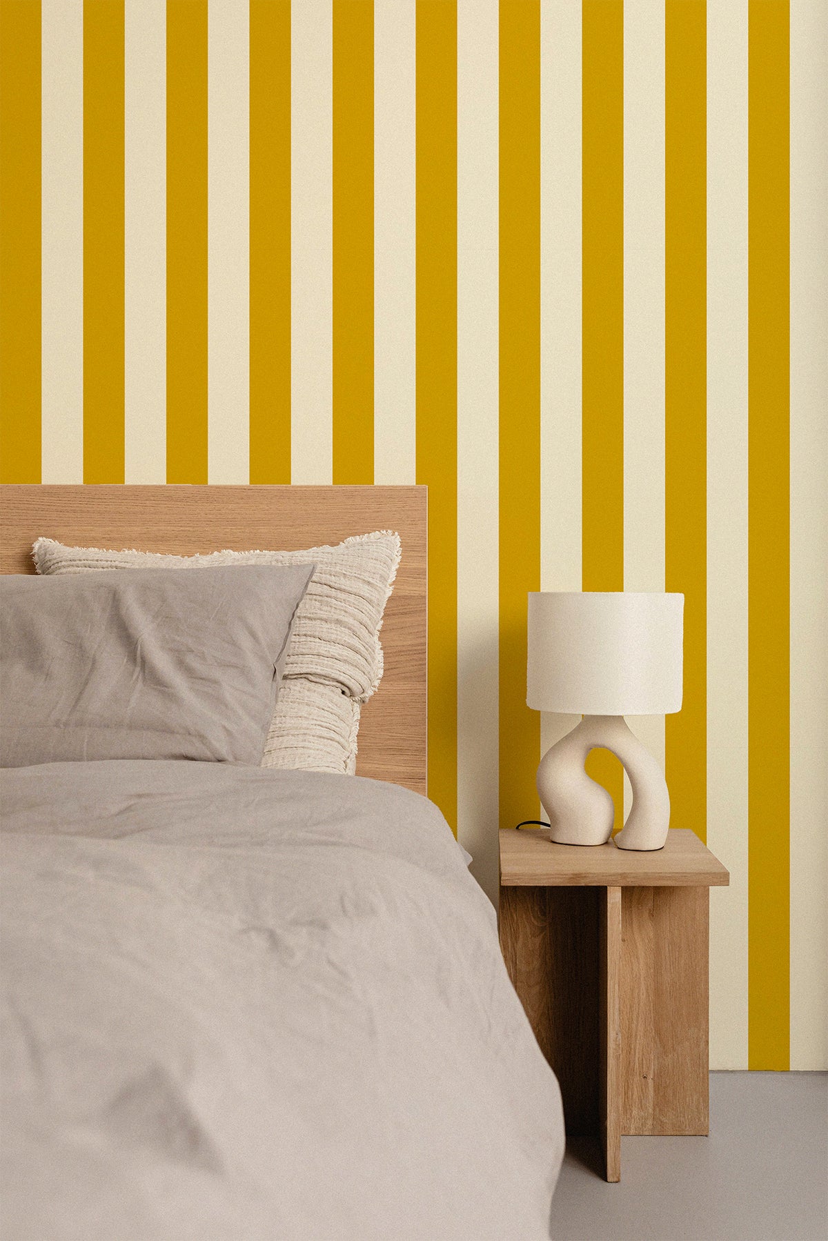 Symmetrical Stripes | Sunny Yellow