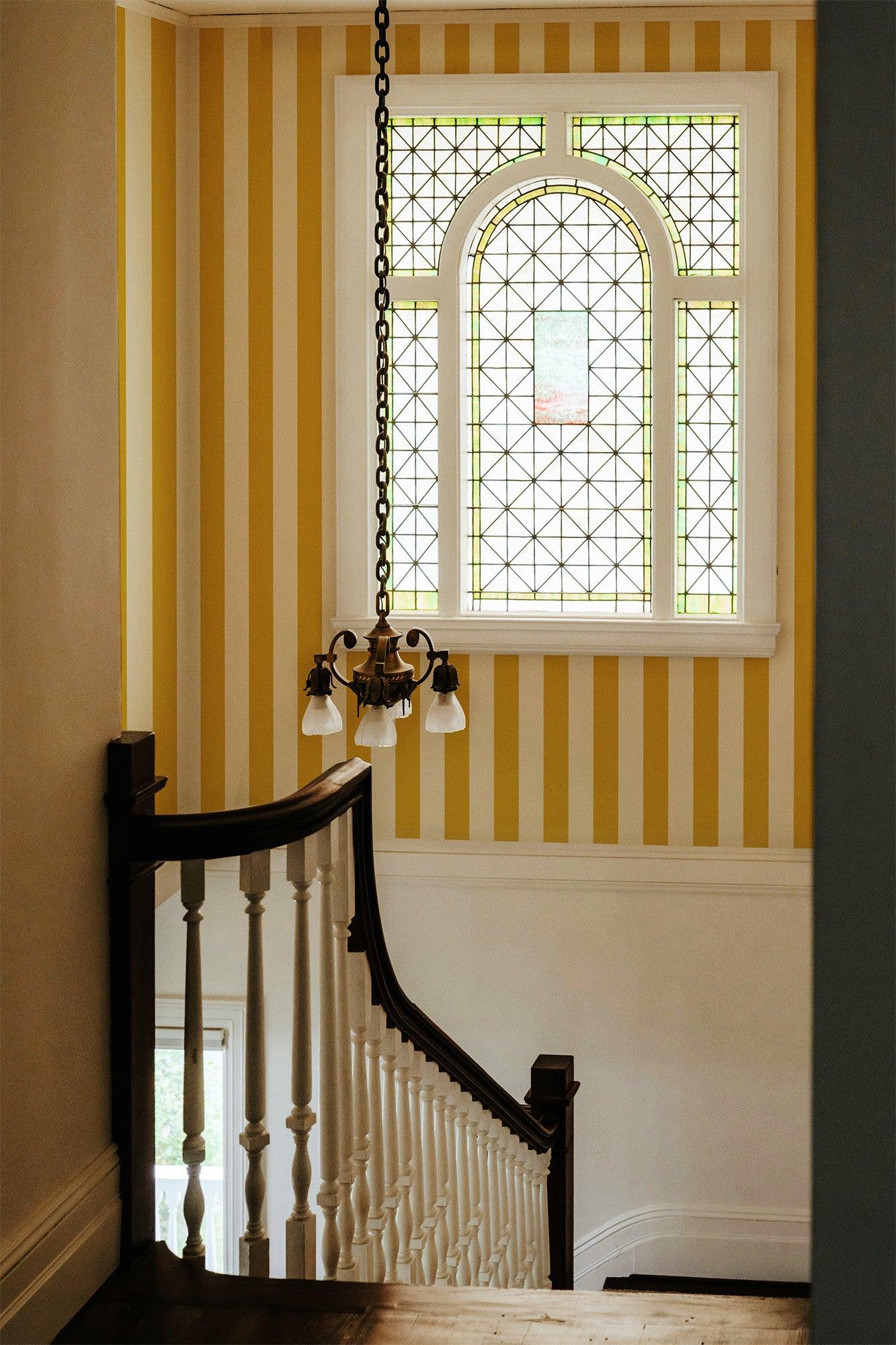 Symmetrical Stripes | Sunny Yellow