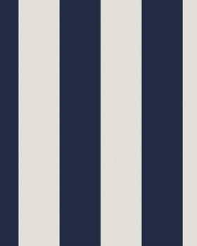 Symmetrical Stripes | Marine Blue