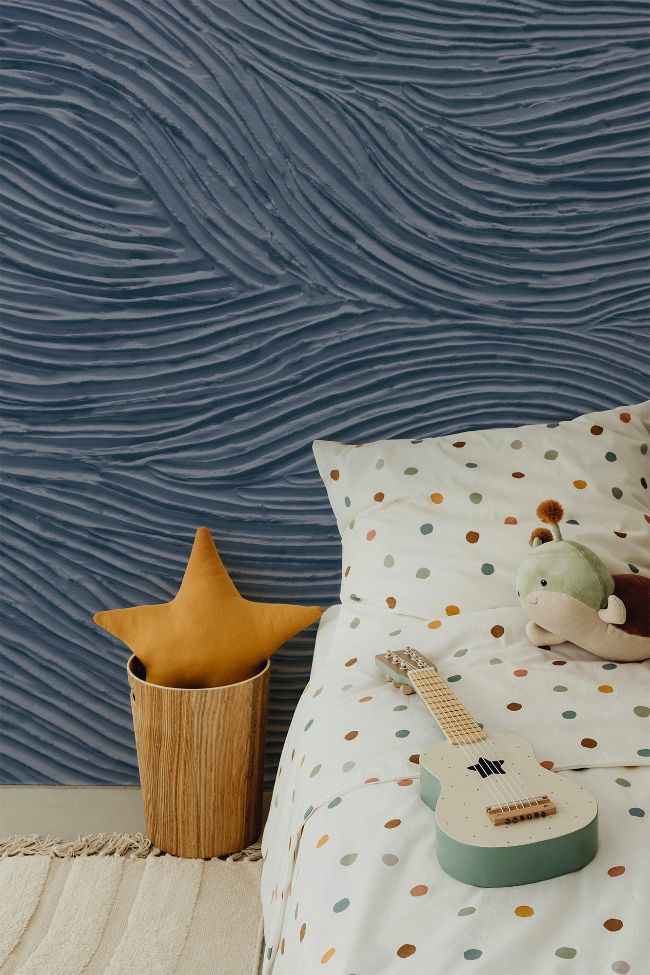 Textured Clay Midnight Blue