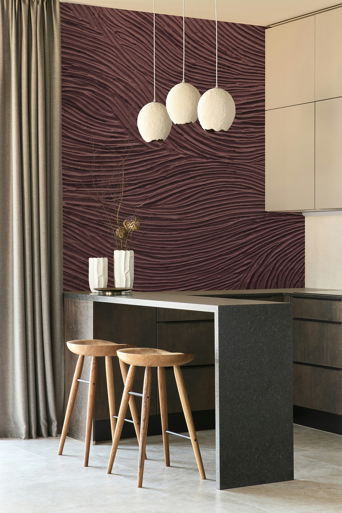 Textured Clay | Plum