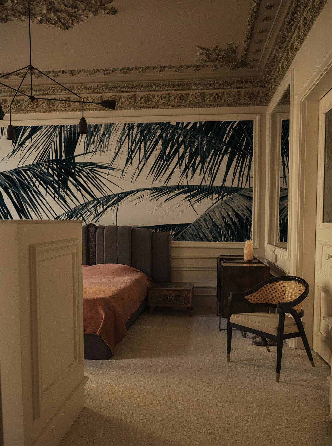 Tropical Palms | Sepia