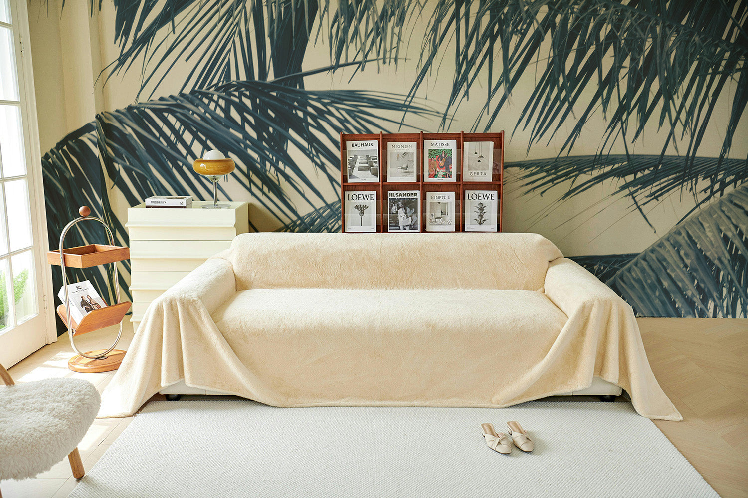 Tropical Palms | Sepia