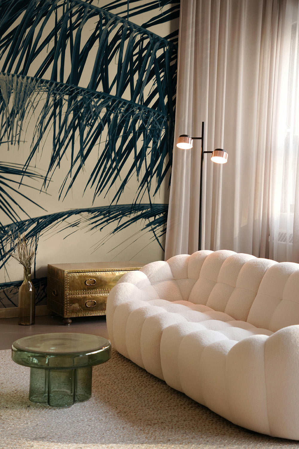 Tropical Palms | Sepia