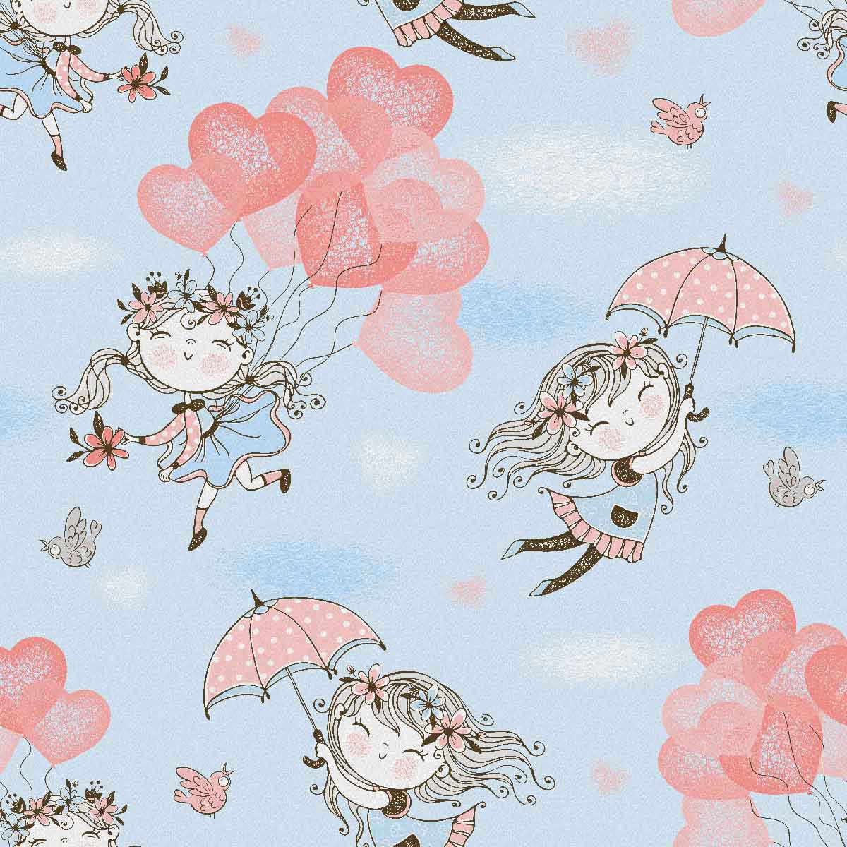 Umbrella Girl | Blue
