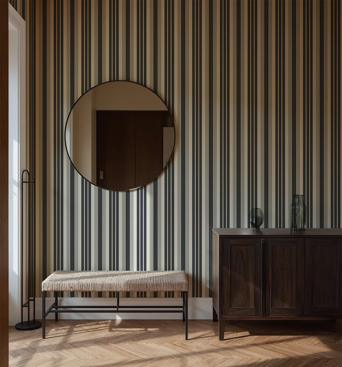 Varied Stripes | Dark Gray