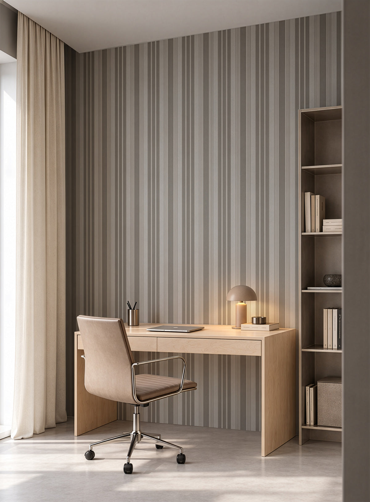 Varied Stripes | Light Gray
