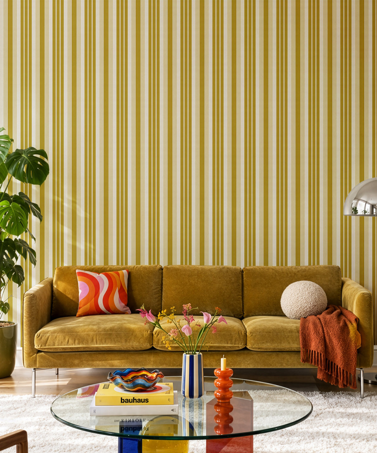 Varied Stripes | Mustard