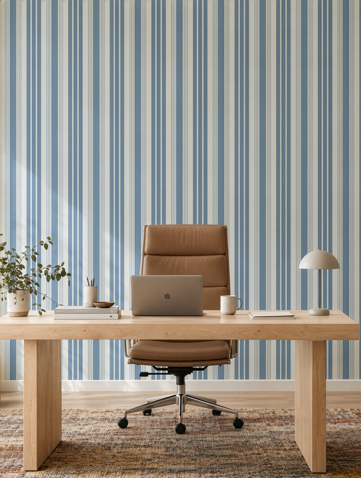 Varied Stripes | Sky Blue