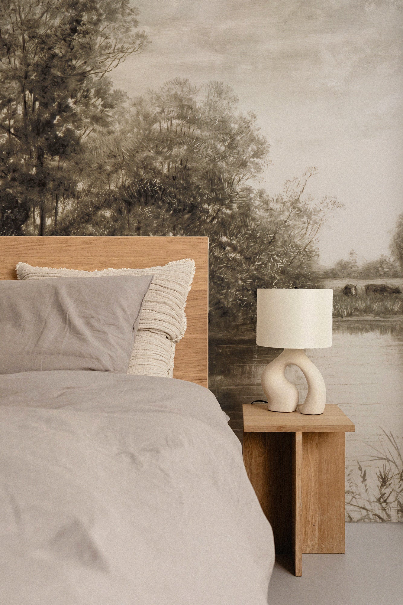 Vintage Landscape Mural