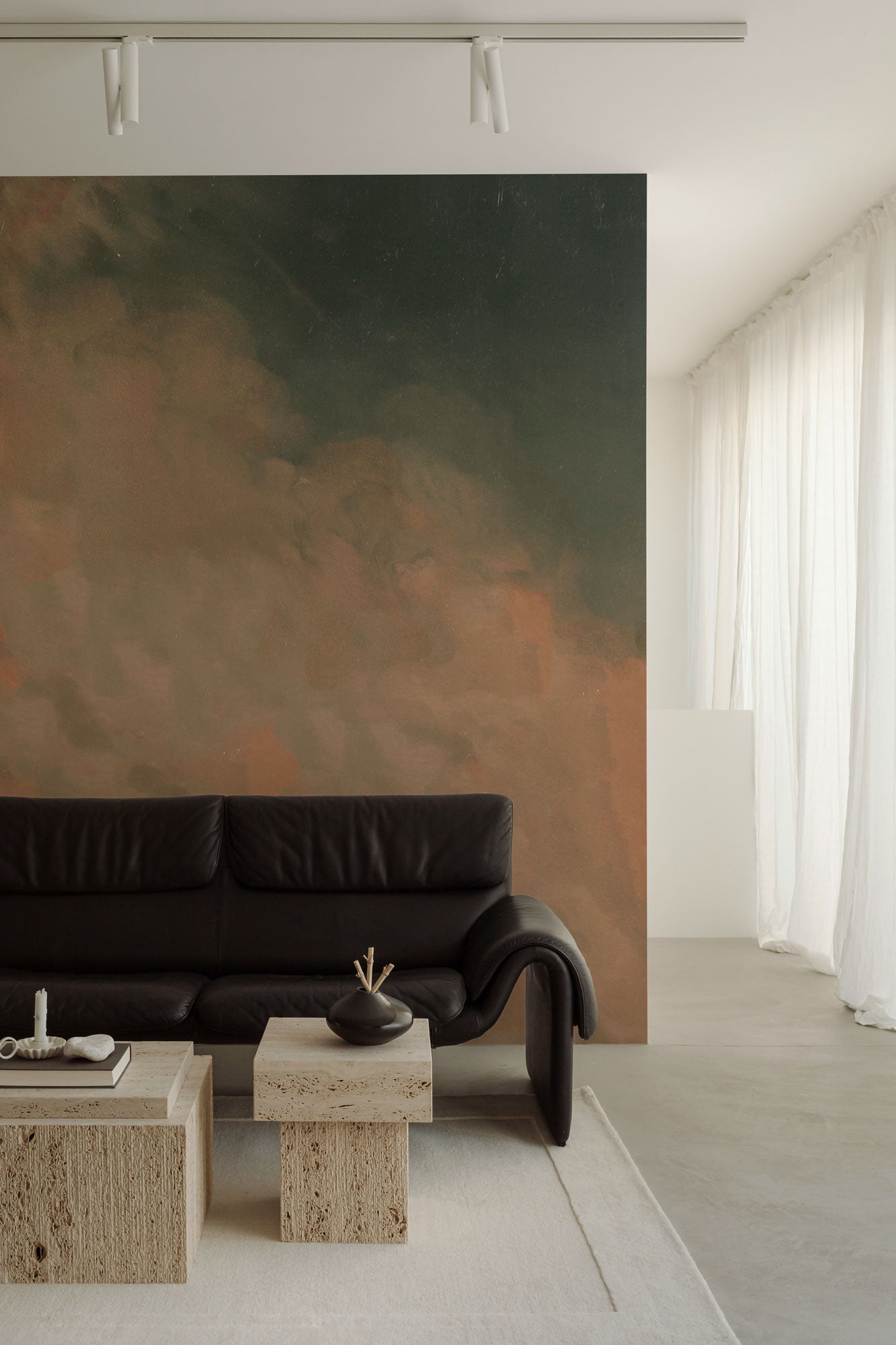 Vintage Skies Dusk Mural