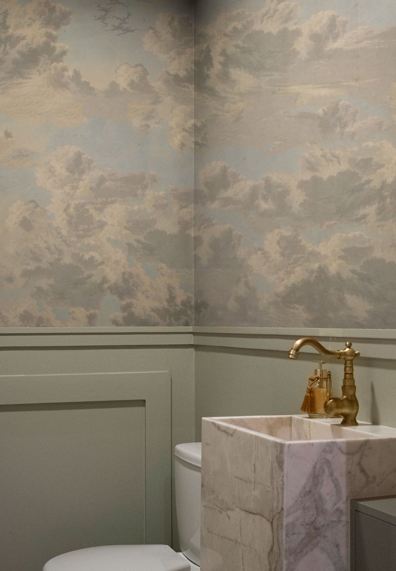 Vintage Skies Bright Mural