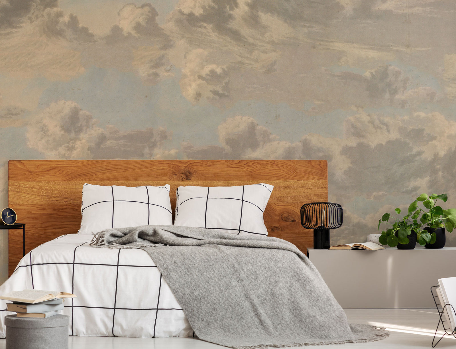 Vintage Skies Bright Mural