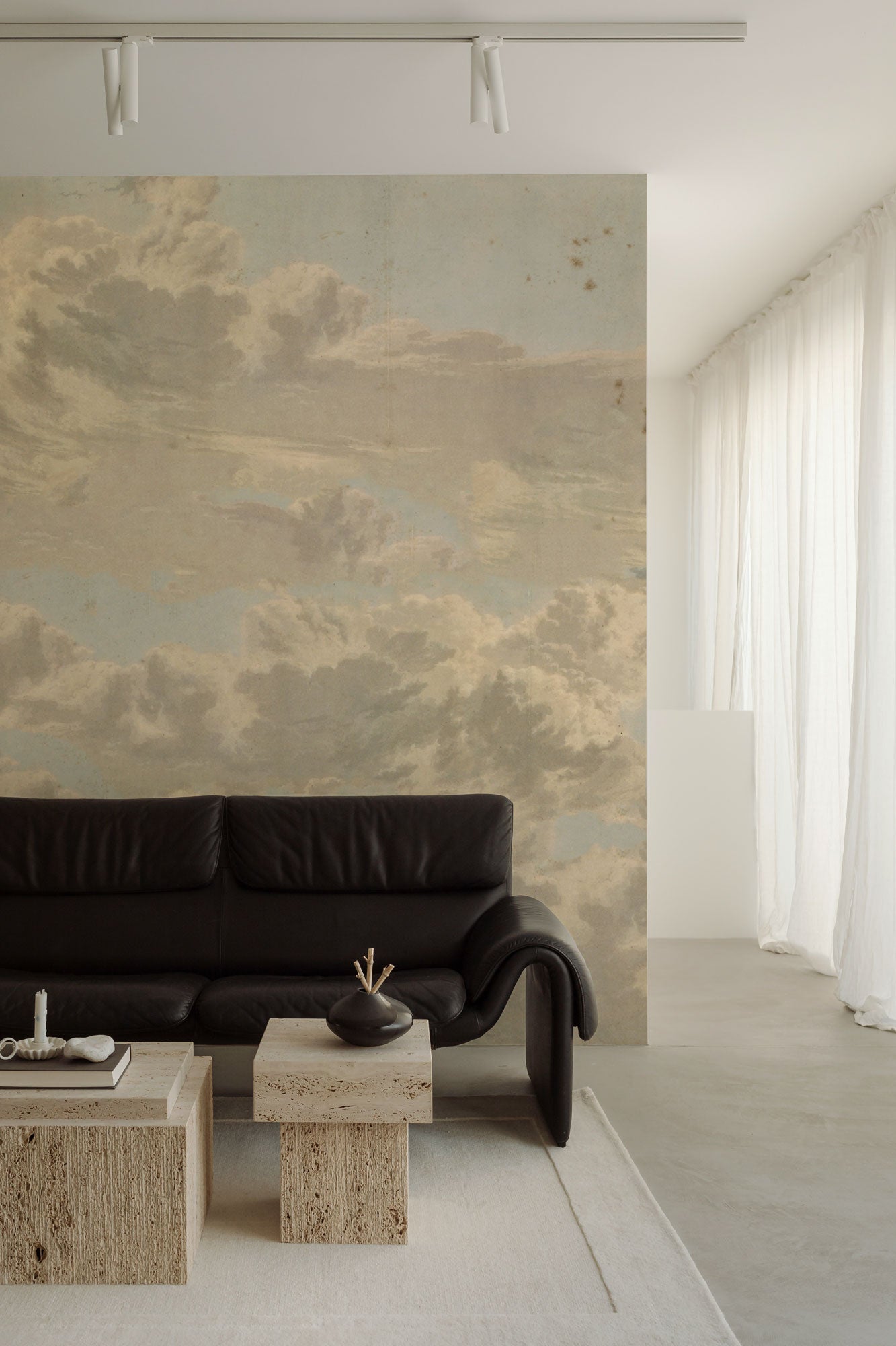 Vintage Skies Bright Mural