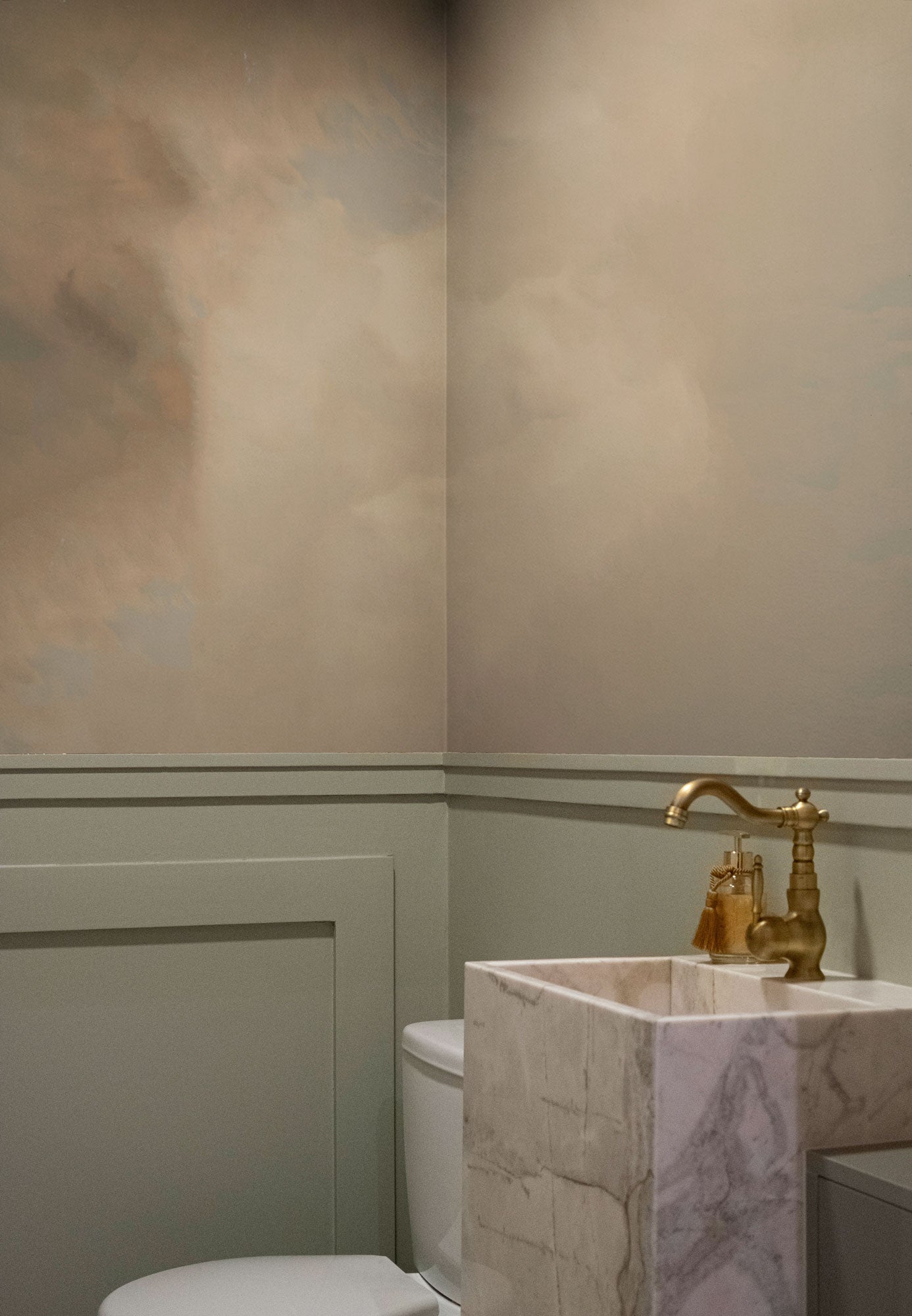 Vintage Skies Ray Mural