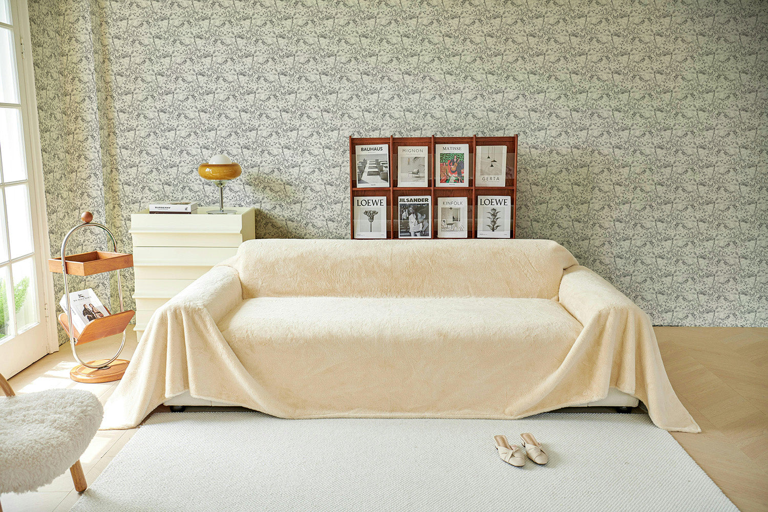 Vintage Garden | Gray White