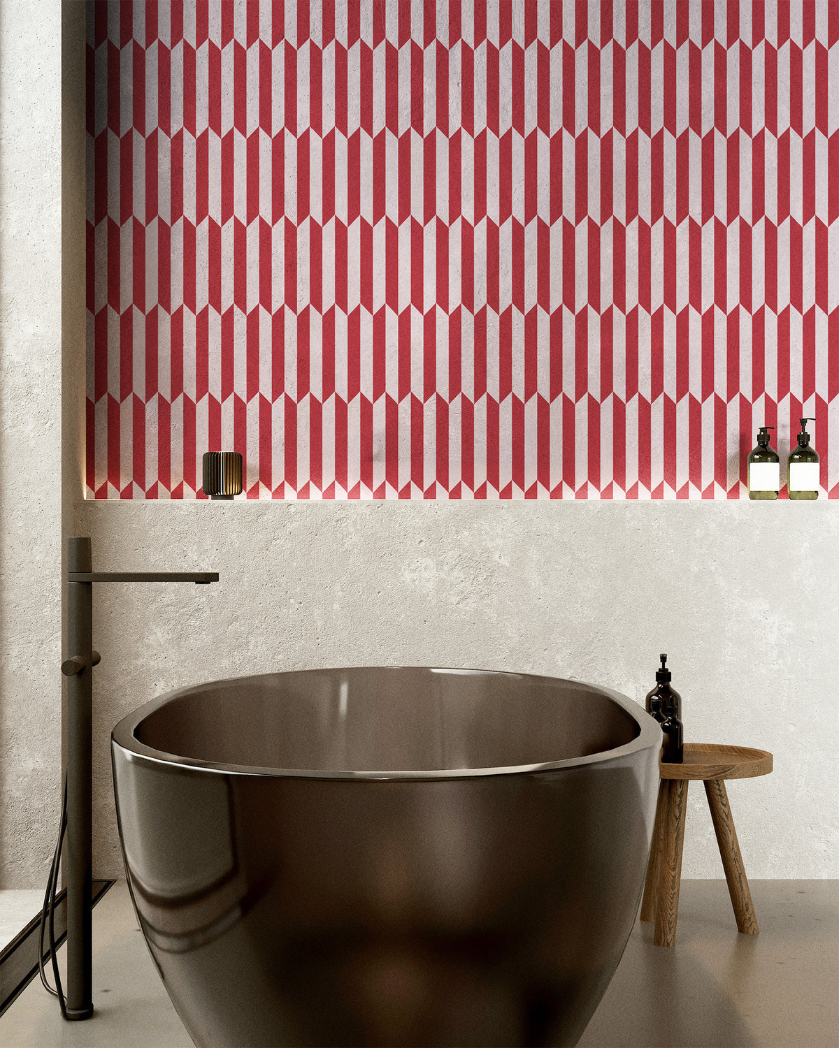 Vintage Art Deco | Raspberry