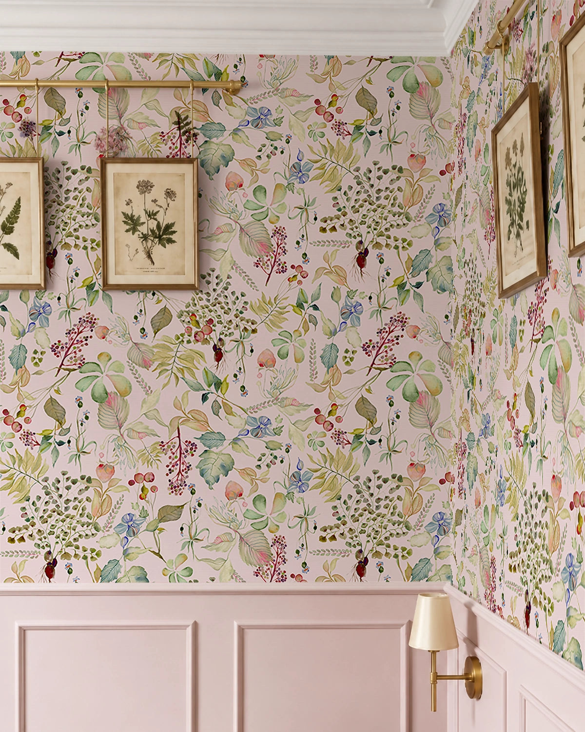 Watercolor Flora | Baby Pink