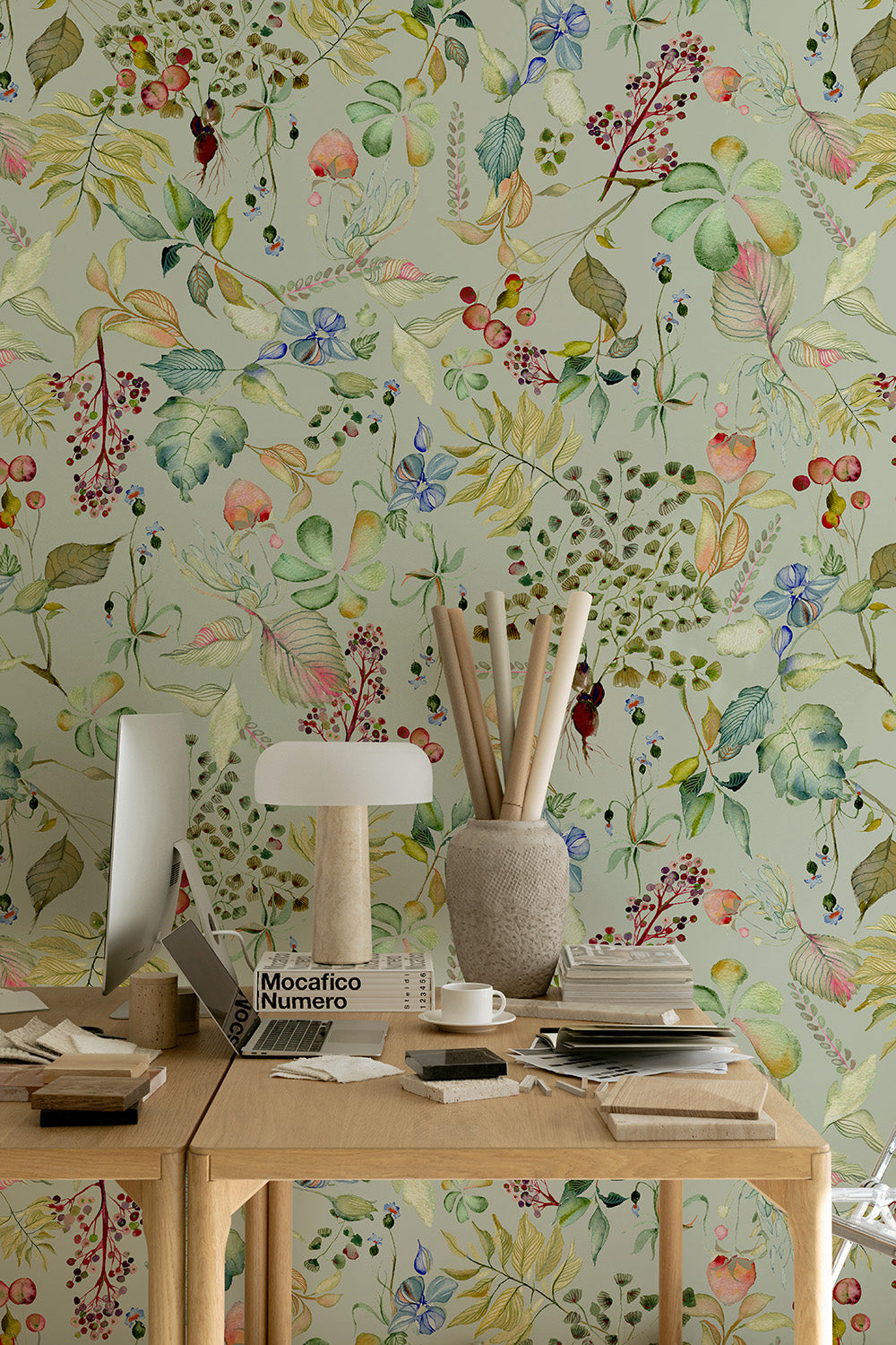 Watercolor Flora | Sage Green