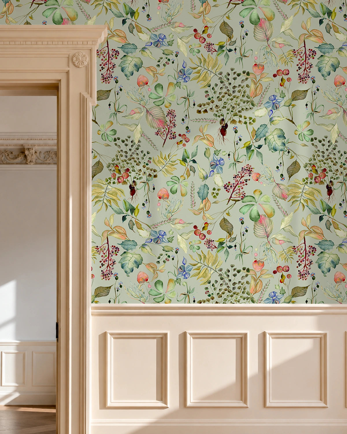 Watercolor Flora | Sage Green