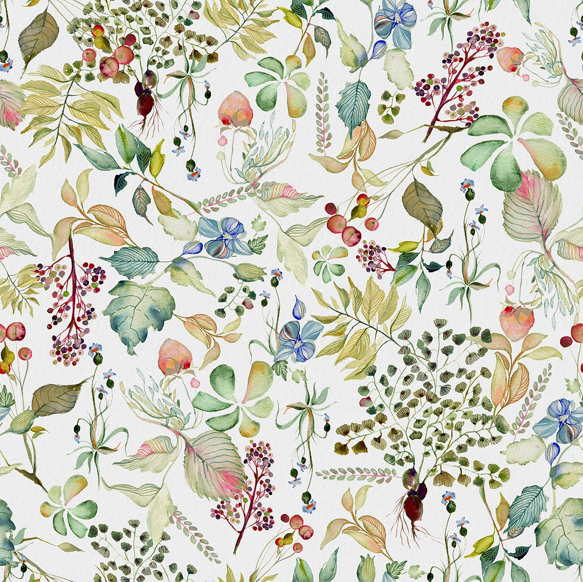 Watercolor Flora