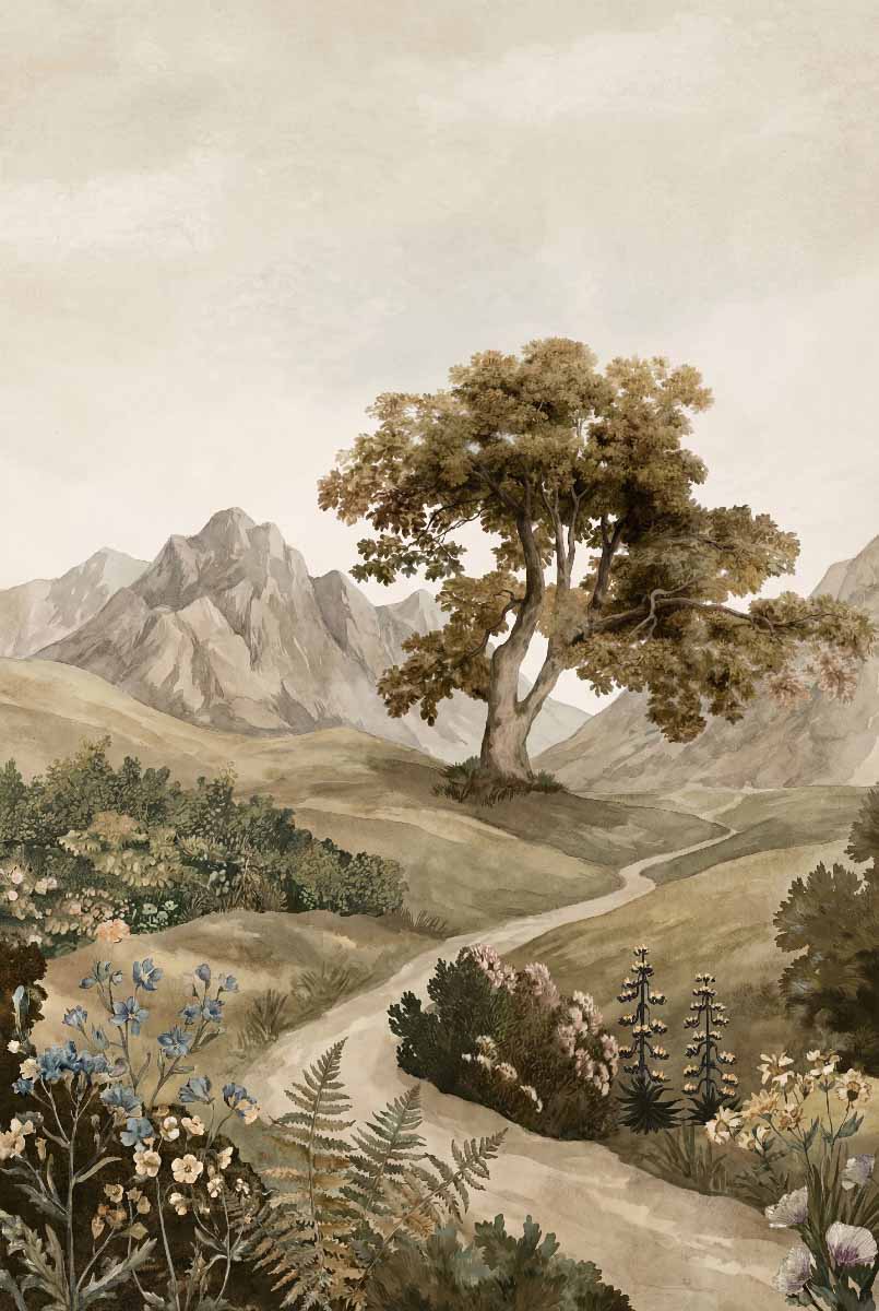 Watercolor Mountain