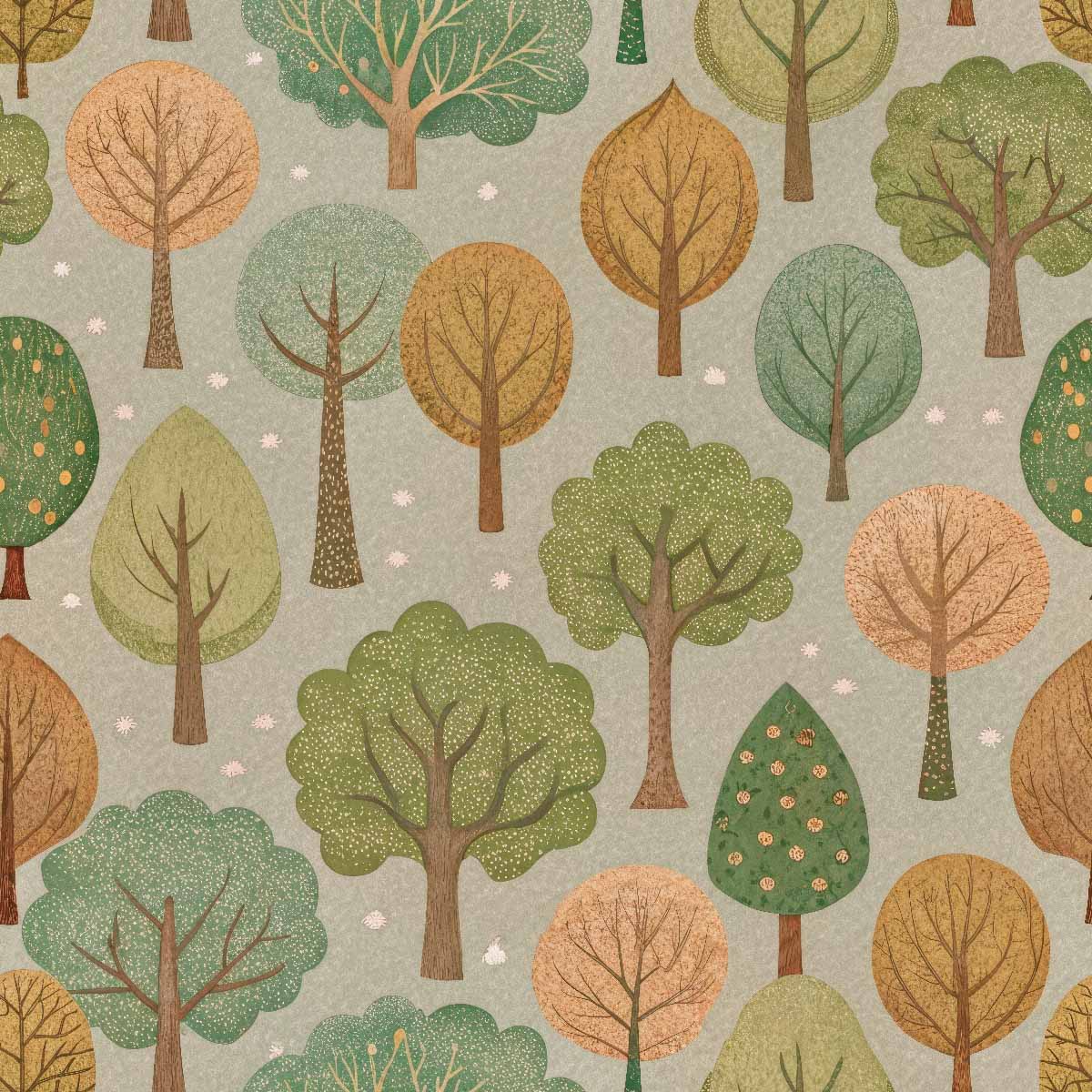 Whimsical Trees | Warm