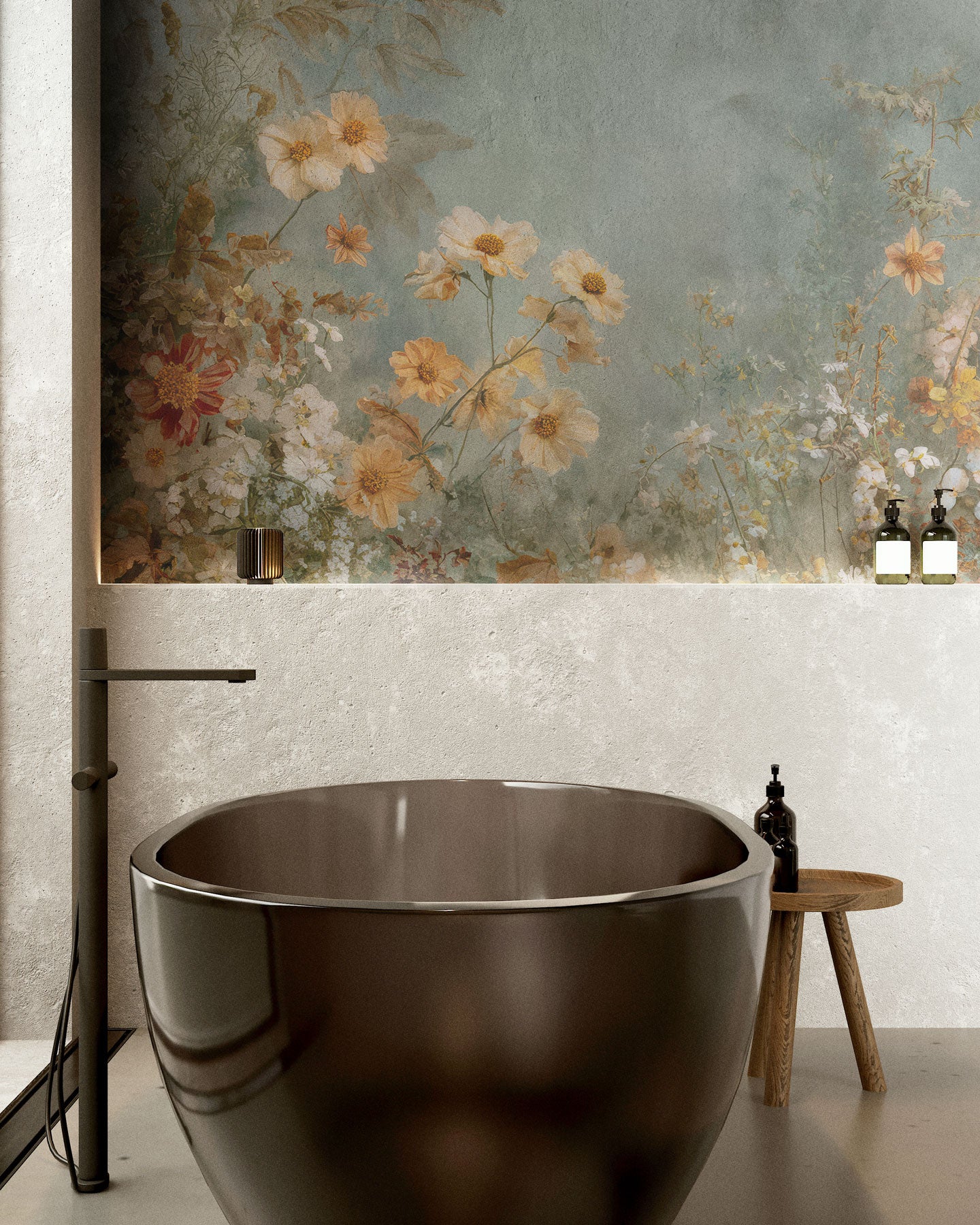 Wildflower Meadow Mural