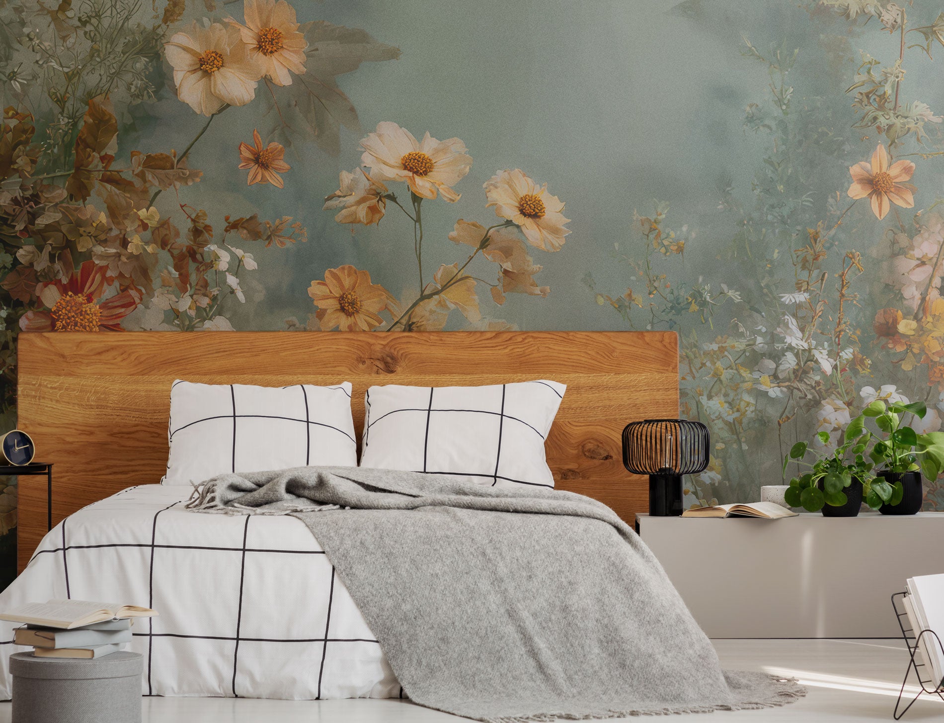 Wildflower Meadow Mural