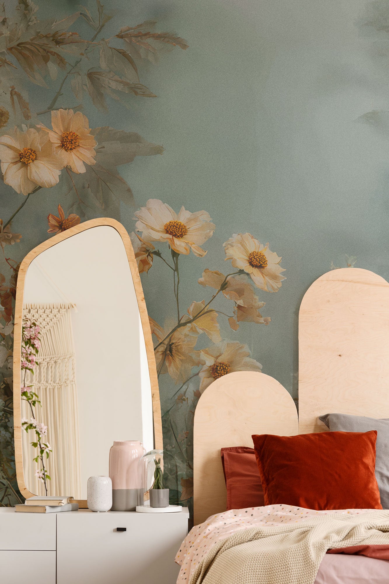 Wildflower Meadow Mural