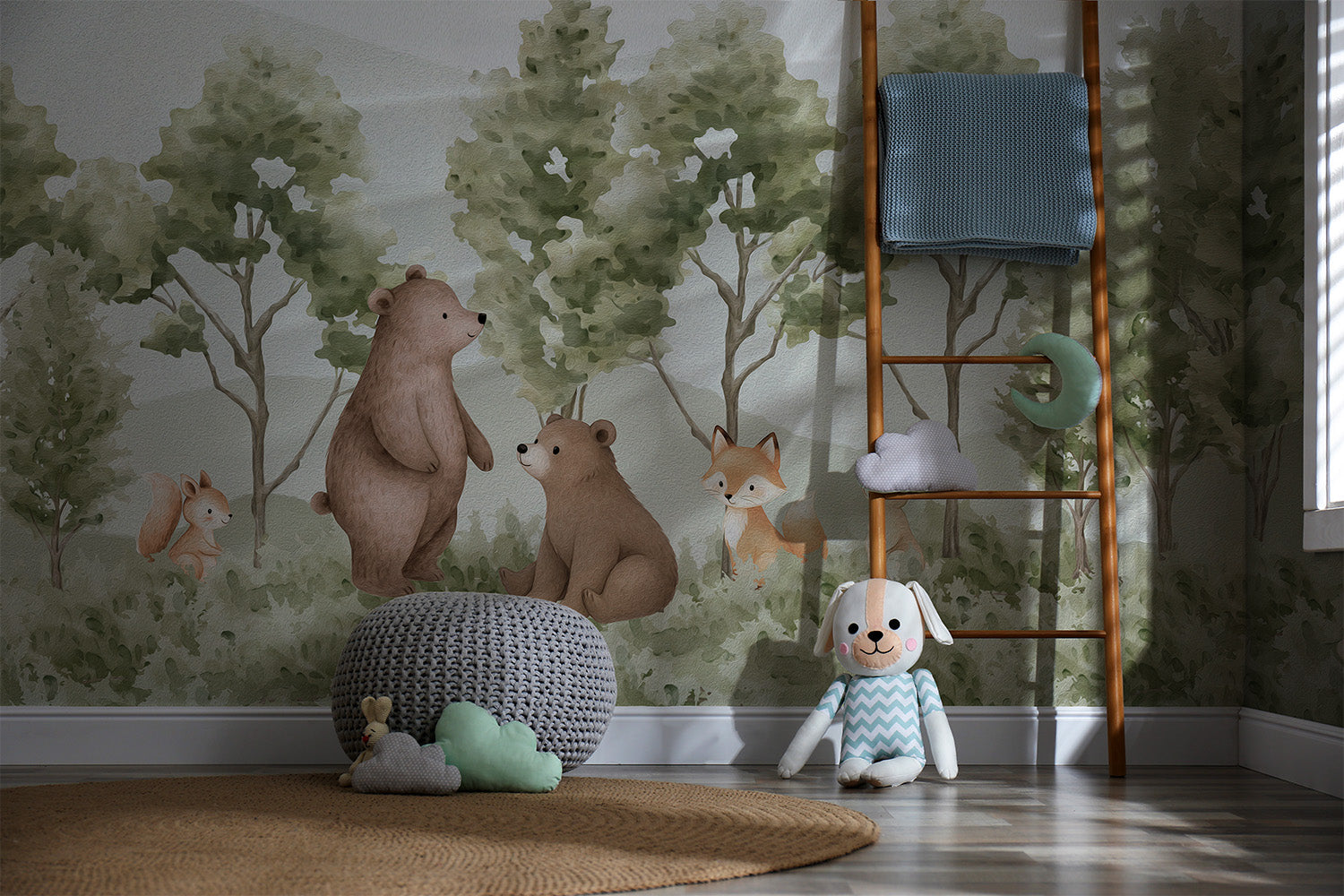 Forest Friends Forever | Woodland Green