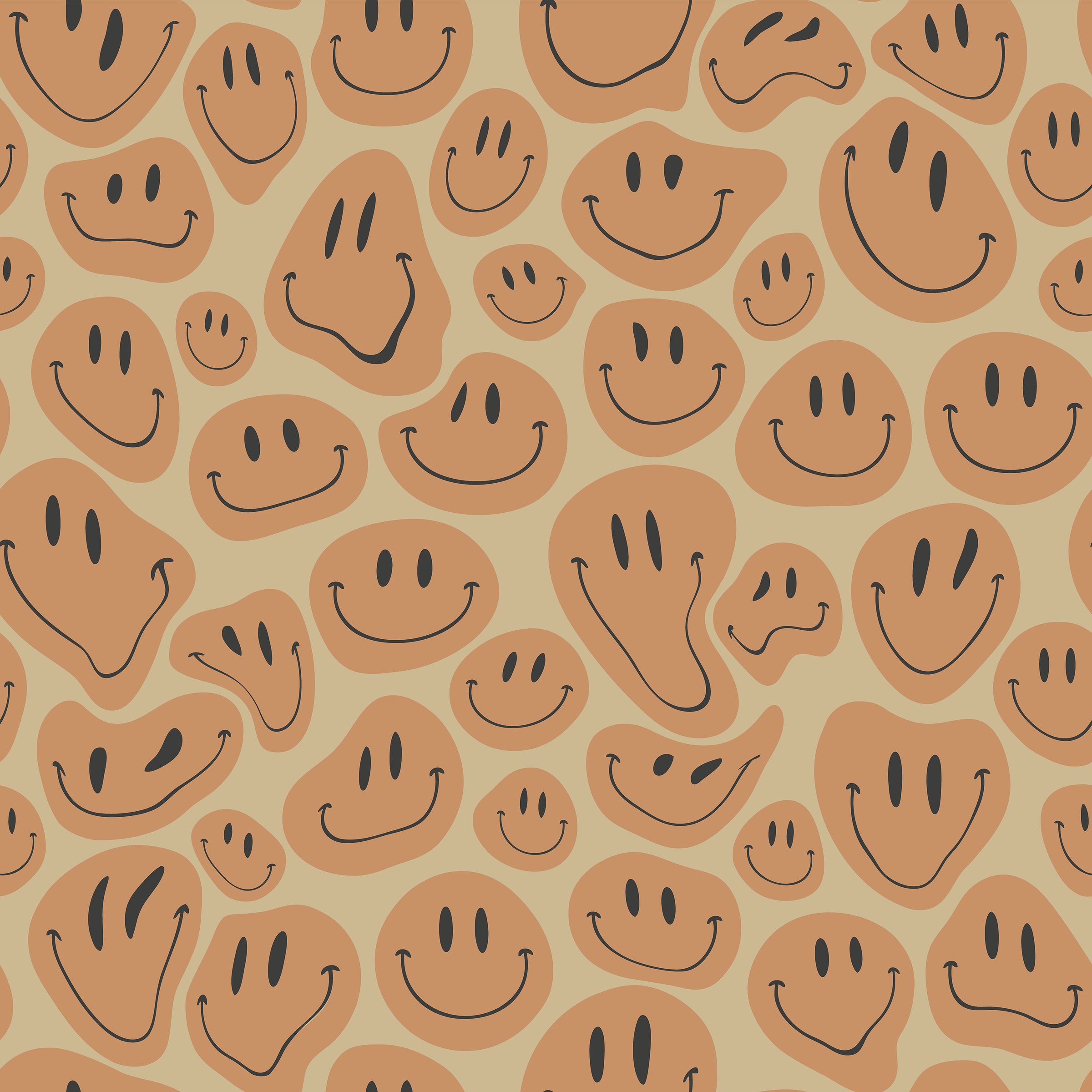 Friendly Faces | Rusty Orange