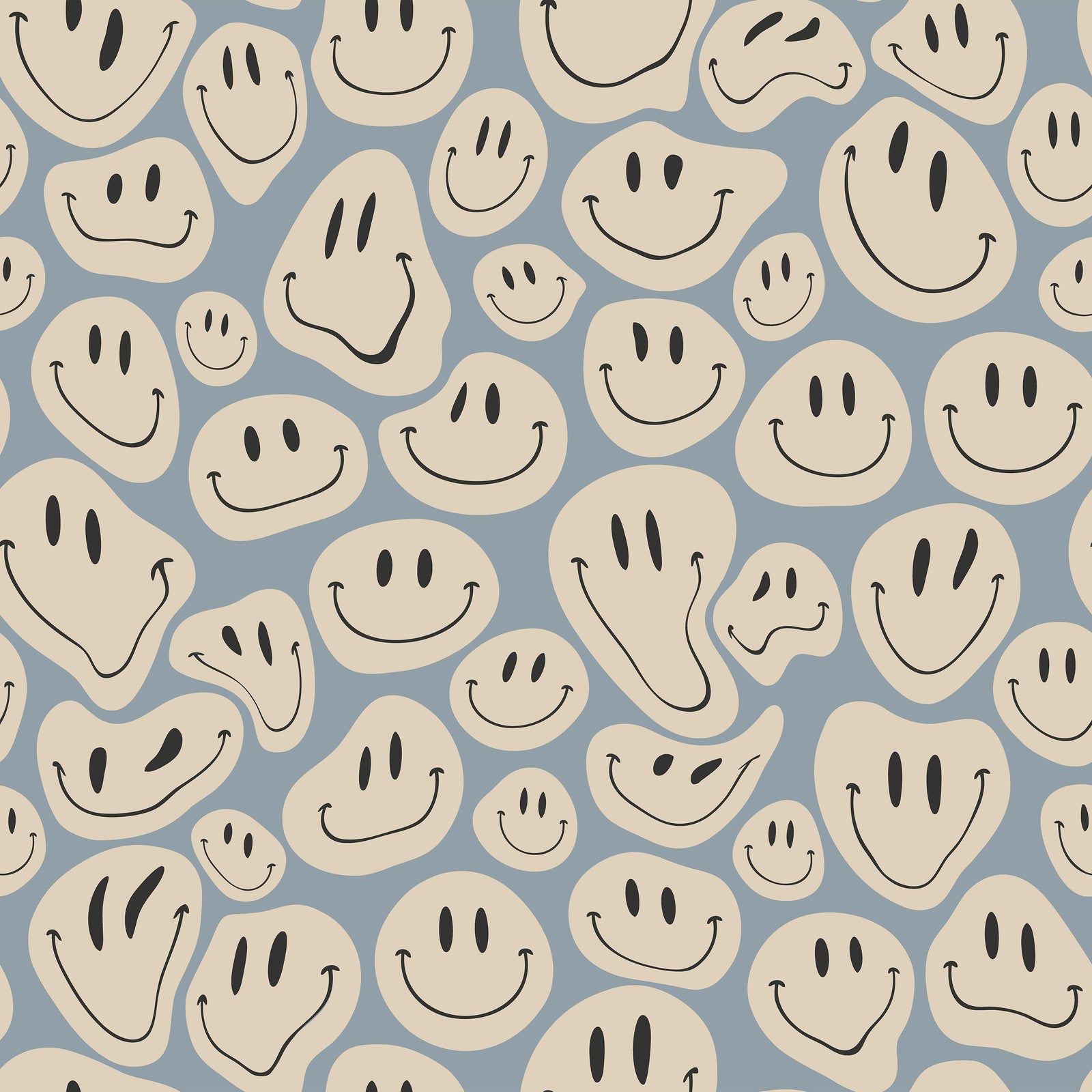 Friendly Faces | Soft Blue