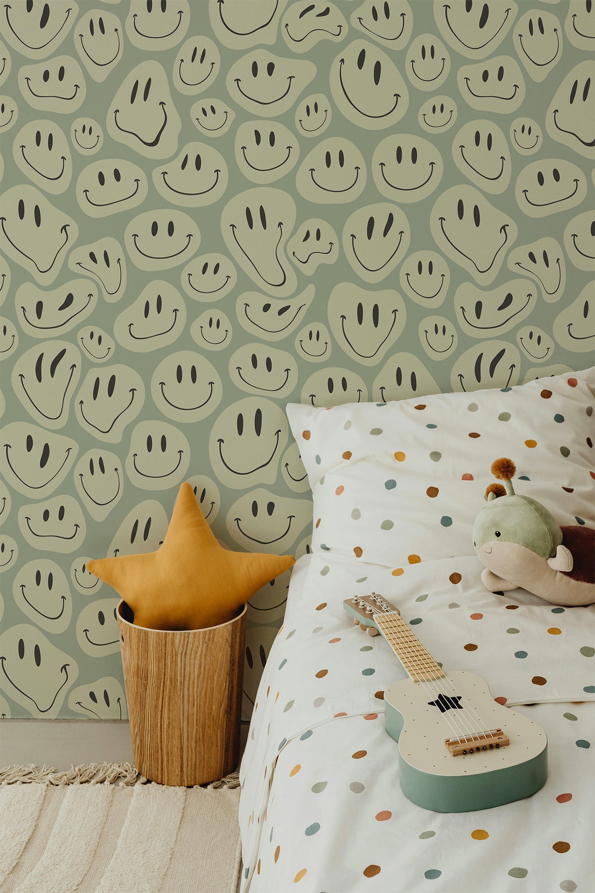 Friendly Faces | Soft Green