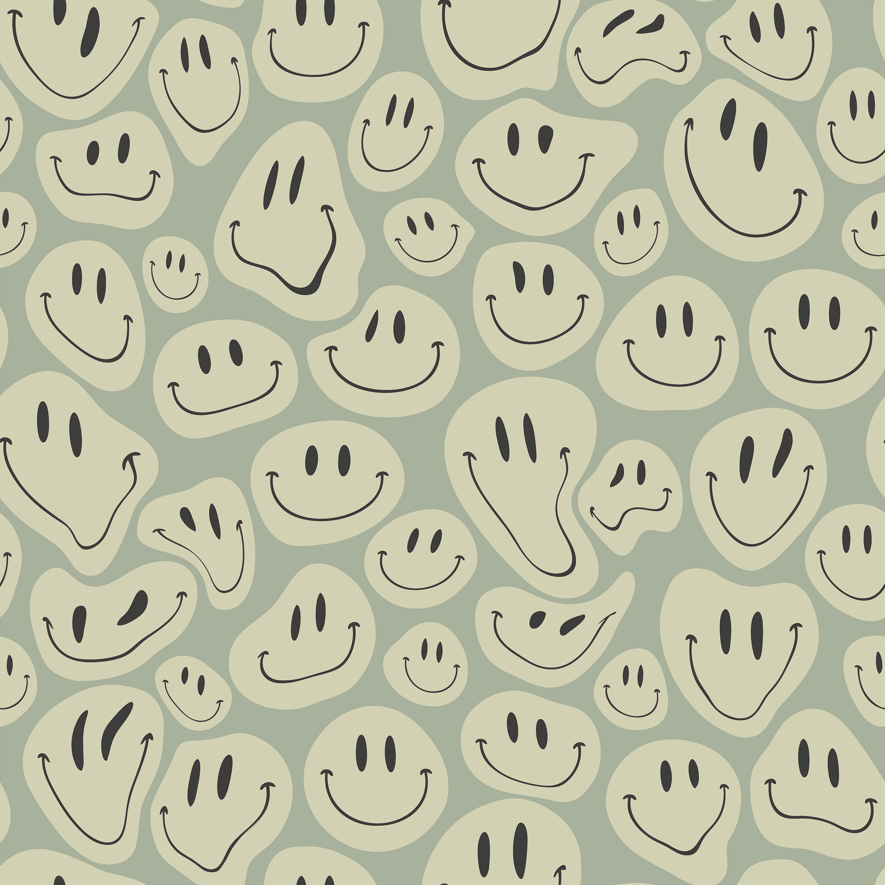 Friendly Faces | Soft Green