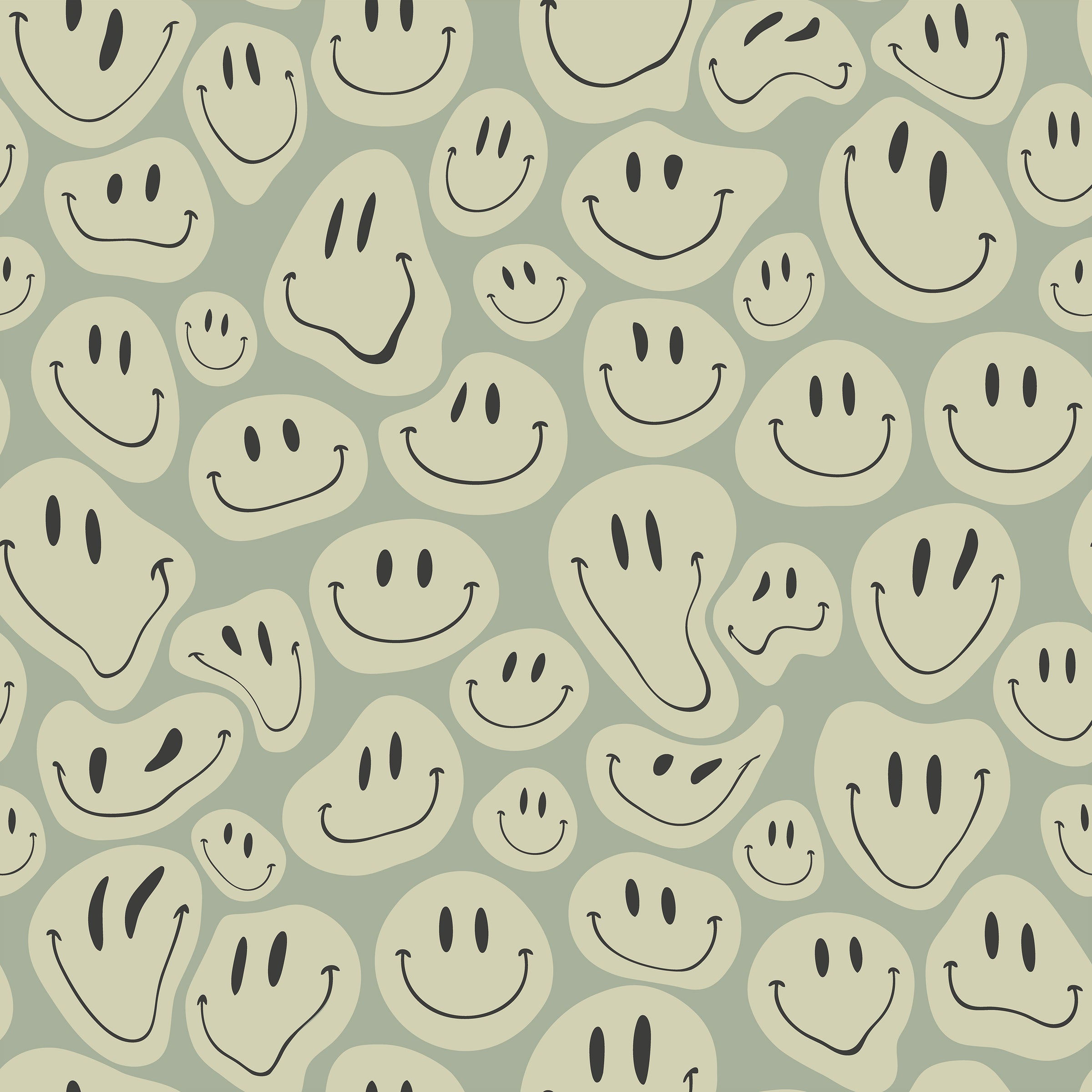 Friendly Faces | Soft Green