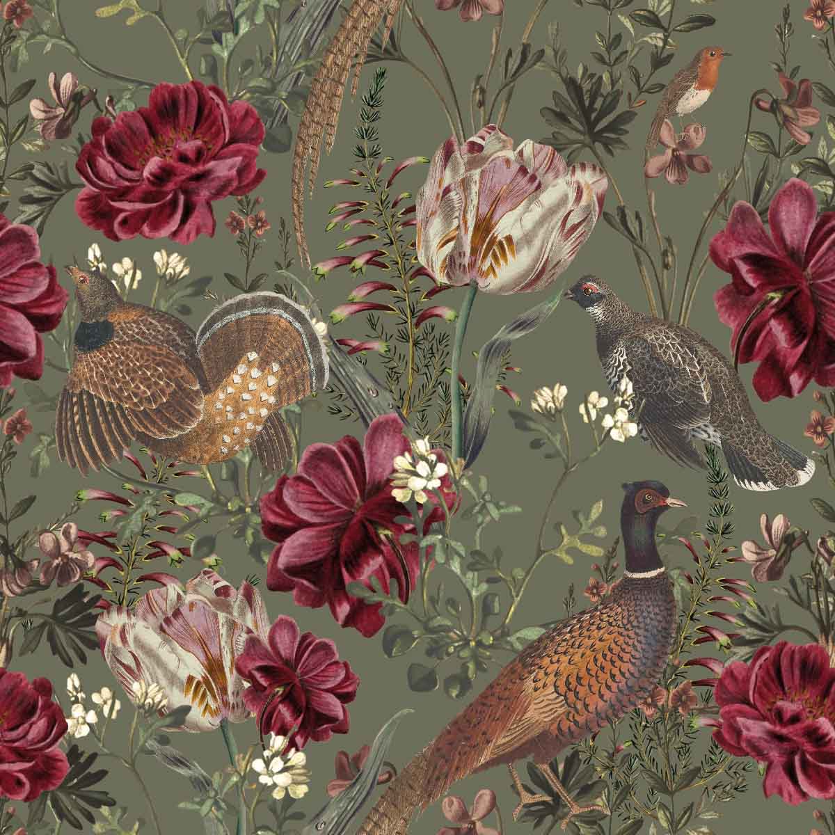 Pheasant Garden | Green